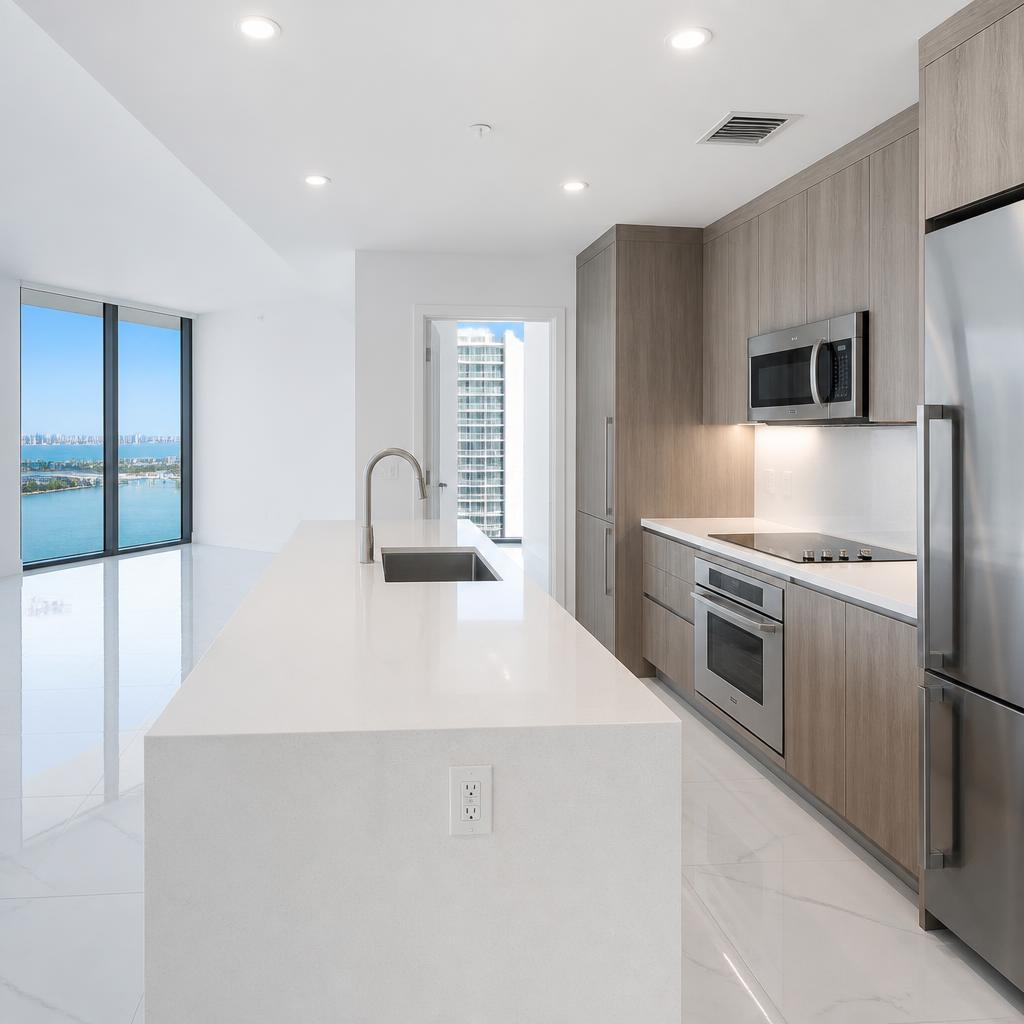 Kitchen — Bayfront Condo — after