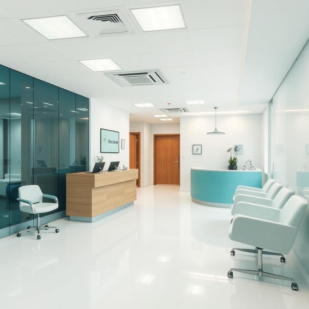 Medical clinic reception